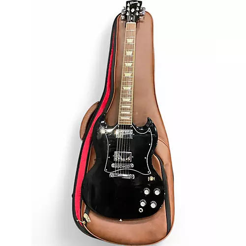 Used 2021 Gibson SG Standard Black Solid Body Electric Guitar Black