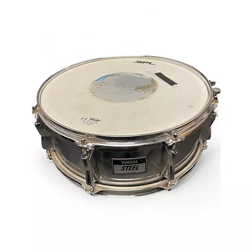 Used Yamaha 14in STEEL SNARE DRUM STEEL Drum STEEL 33
