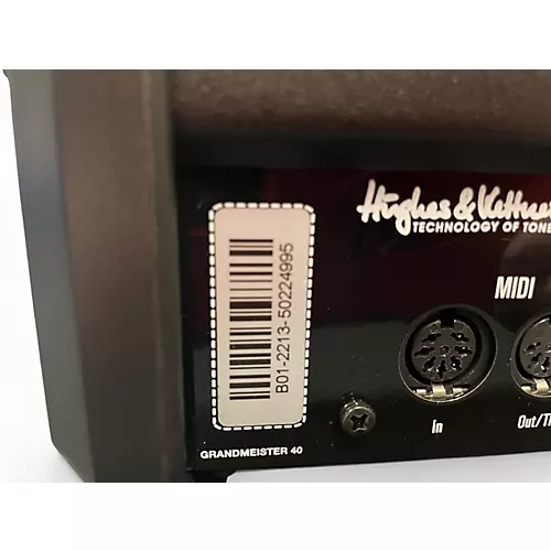 Used Hughes & Kettner GRAND MEISTER DELUXE 40 Tube Guitar Amp Head