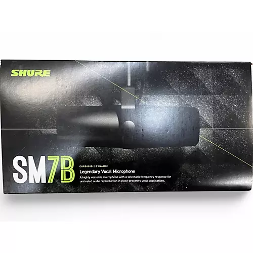 Used Shure SM7B Dynamic Microphone
