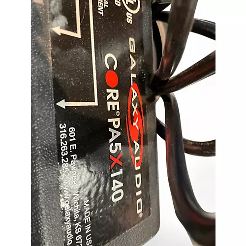 Used Galaxy Audio Core PA5X140 Powered Monitor