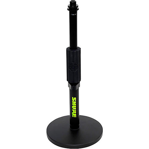 Shure Round base Desktop Mic Stand with Standard Height Adjustable Twist Clutch - 6