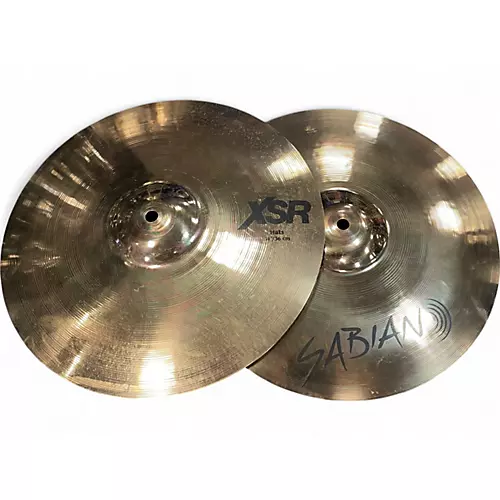 Used SABIAN 14in XSR HATS Cymbal 33