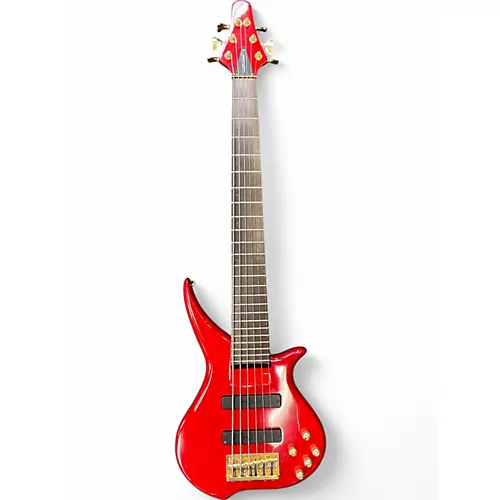 Used Tune TWB63 Red Electric Bass Guitar Red