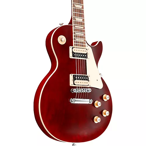 Gibson Les Paul Traditional Pro V Satin Electric Guitar Satin Wine Red