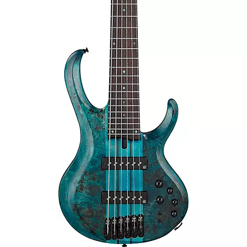 Ibanez BTB946 6-String Electric Bass Guitar Cosmic Blue Low Gloss