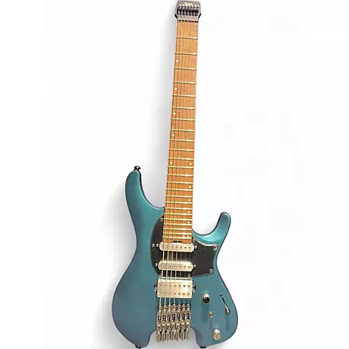 Used Ibanez q547 Blue Solid Body Electric Guitar Blue