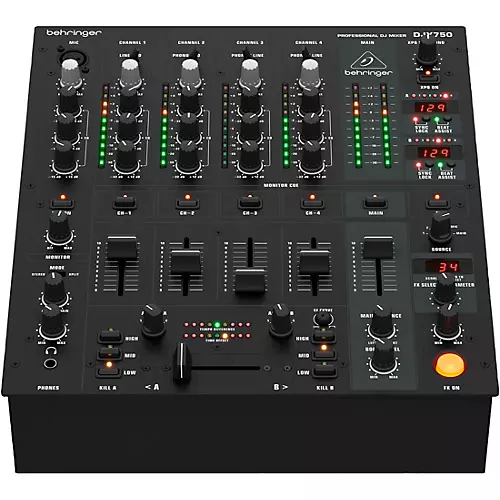 Behringer DJX750 5-Channel Pro DJ Mixer