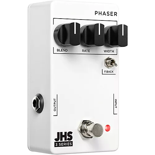 JHS Pedals Phaser Effects Pedal White