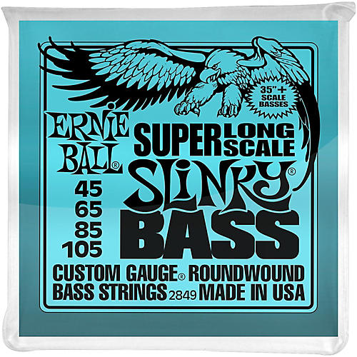 Ernie Ball Hybrid Slinky Bass Strings Super Long Scale