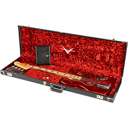 Fender Custom Shop '68 Jazz Bass Journeyman Relic Aged Candy Apple Red