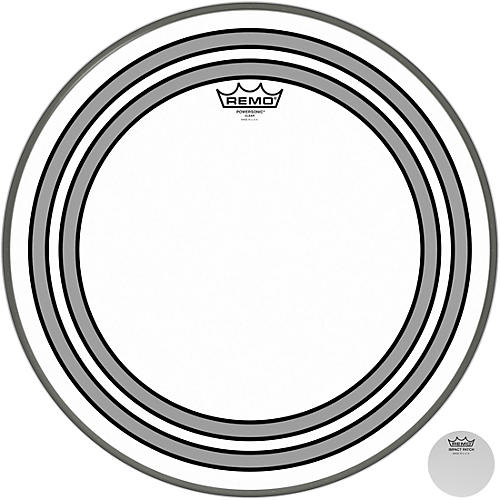 Remo Powersonic Clear Bass Drum Head 22 in.