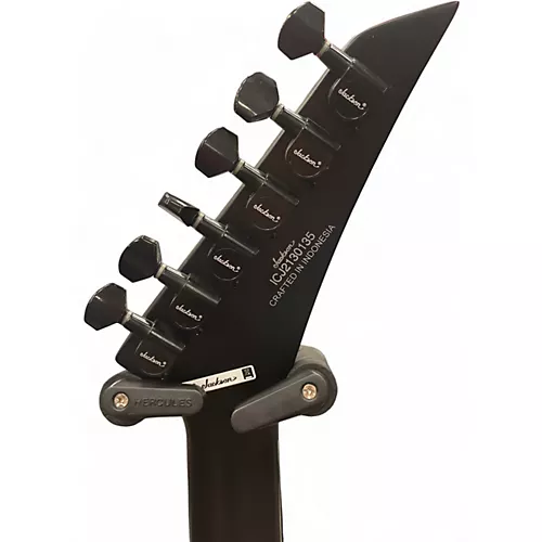 Used Jackson SLX LH Black Electric Guitar Black