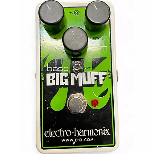 Used Electro-Harmonix BASS BIG MUFF PI NANO Bass Effect Pedal