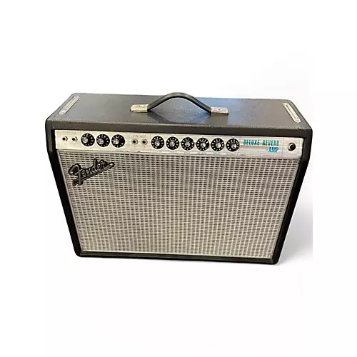 Used Fender 1968 Custom Deluxe Reverb 22W 1x12 Tube Guitar Combo Amp