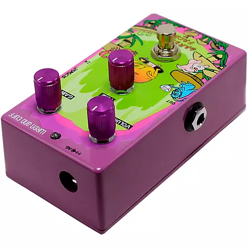 Wren And Cuff Garbage Face Jr J Mascis Signature Fuzz Effects Pedal Purple