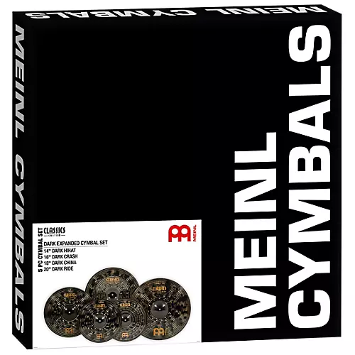 MEINL Classics Custom Dark Expanded Cymbal Set #1
