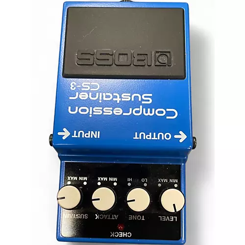 Used BOSS CS3 Compressor Sustainer Effect Pedal