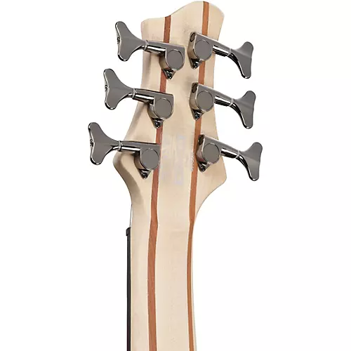 Ibanez BTB606 6-String Electric Bass Guitar Transparent Gray Flat