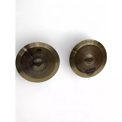 Used SABIAN 14in HH Vanguard Hi Hat Pair Cymbal 33