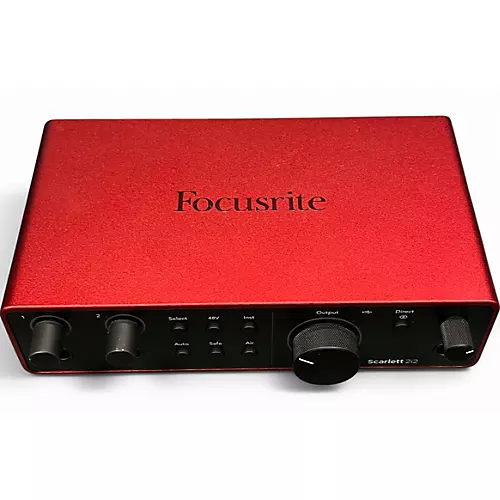 Used Focusrite Scarlett 2i2 gen 4 Audio Interface