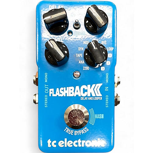 Used TC Electronic Flashback Delay And Looper Effect Pedal