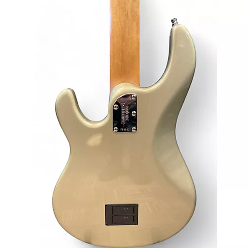 Used Ernie Ball Music Man string ray 5 pewter Electric Bass Guitar pewter