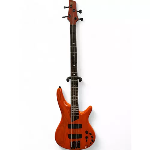 Used Ibanez SR4600 Orange Solar Flare Electric Bass Guitar Orange Solar Flare