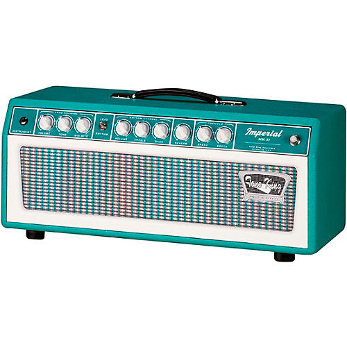 Tone King Imperial MkII 20W Tube Guitar Amp Head Turquoise