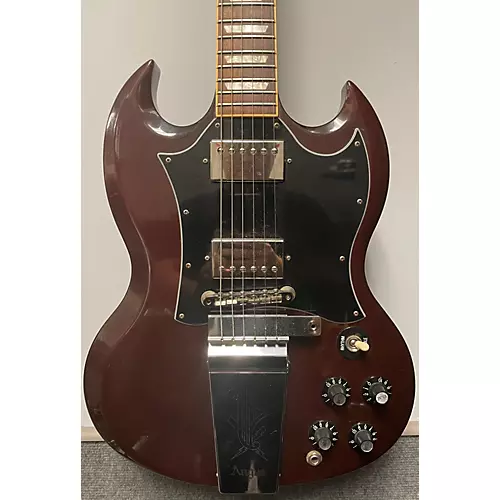 Used Gibson Angus Young Signature SG Red Solid Body Electric Guitar Red