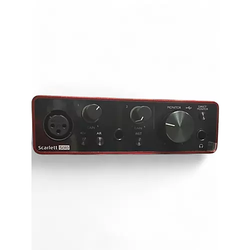Used Focusrite Scarlett Solo Gen 3 Audio Interface