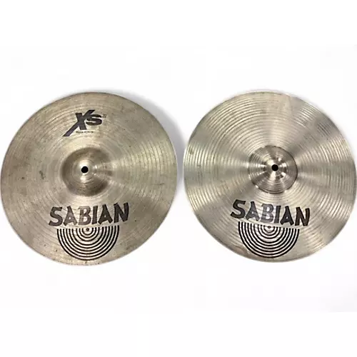 Used SABIAN 14in XS20 Hi Hat Pair Cymbal 33