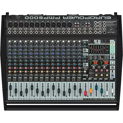 Behringer EUROPOWER PMP6000 20-Channel 1,600W Powered Mixer