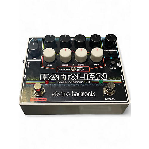 Used Electro-Harmonix BATTALION Bass Effect Pedal