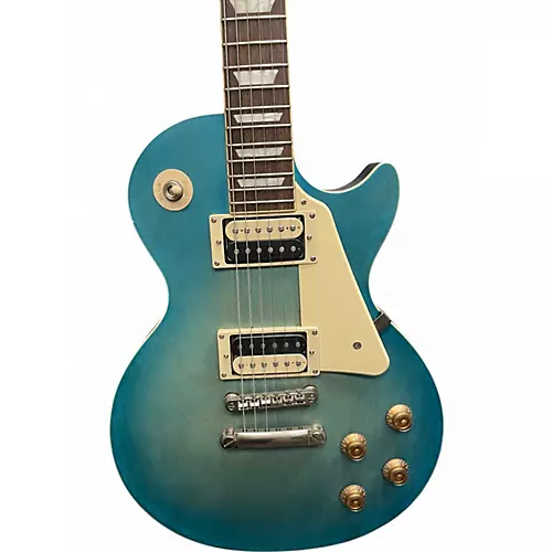 Used Epiphone Les Paul Traditional Pro IV worn blue Solid Body Electric Guitar worn blue