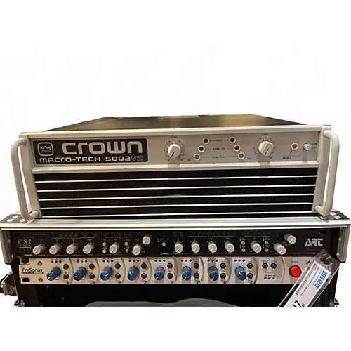 Used Crown Macro Tech 5002VZ Power Amp