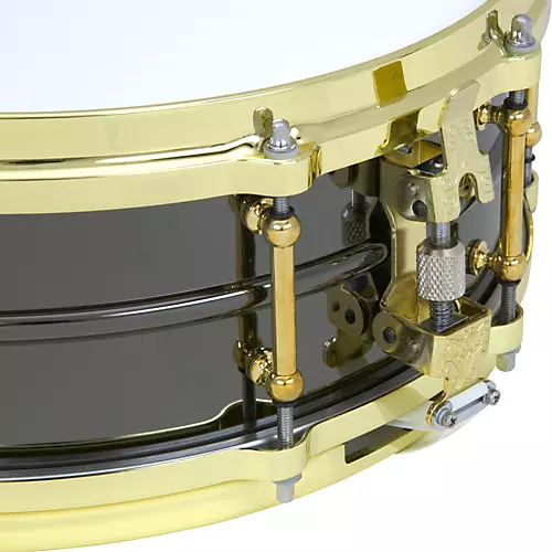 Ludwig Black Beauty Brass on Brass Snare Drum Brass 14 x 5 in.
