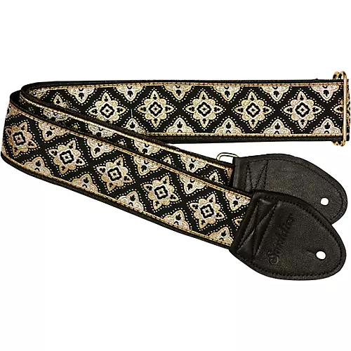 Souldier Regal Guitar Strap Black 2 in.