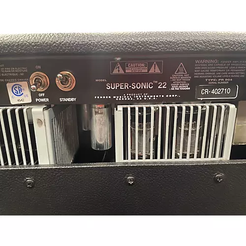 Used Fender SUPER-SONIC Tube Guitar Combo Amp