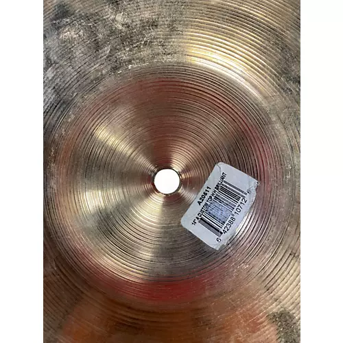 Used Zildjian 14in A Custom Hi Hat Pair Cymbal 33
