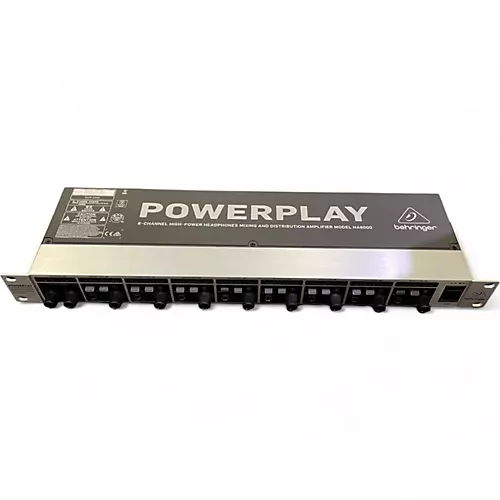 Used Behringer Powerplay PRO 8 HA8000 Headphone Amp