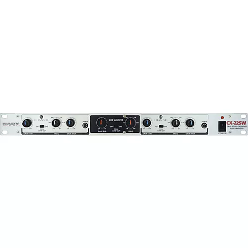 Nady CX-22SW 2-Way Stereo Crossover