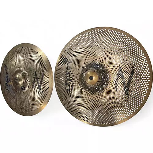 Used Zildjian Gen16 Buffed Bronze Hi Hat Pair Electric Cymbal