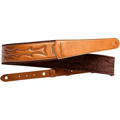 Taylor Vegan Leather Guitar Strap Tan 2.75 in.