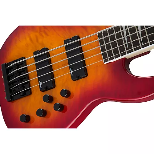 Jackson JS Series Concert Bass JS3VQ 5-String Cherry Burst