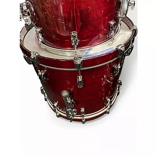 Used Pearl 6 Piece Reference Series Wine Red Drum Kit Wine Red