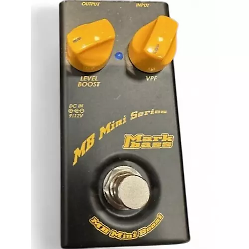Used Markbass MB MINI BOOST Effect Pedal