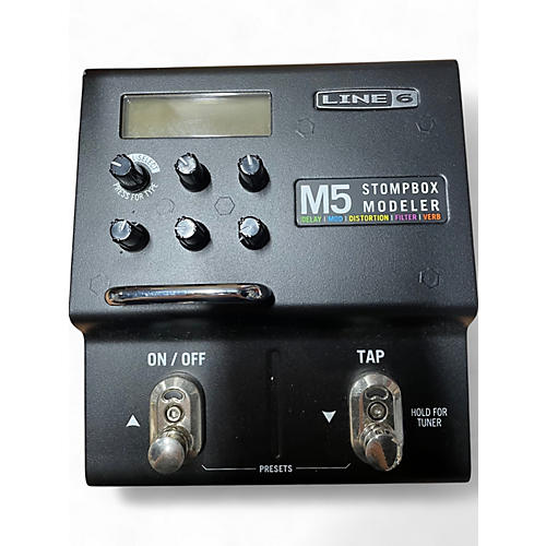 Used Line 6 M5 Stompbox Modeler Effect Processor