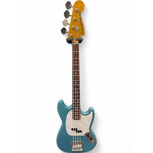 Used 2000 Fender MB98-70SD Daphne Blue Electric Bass Guitar Daphne Blue