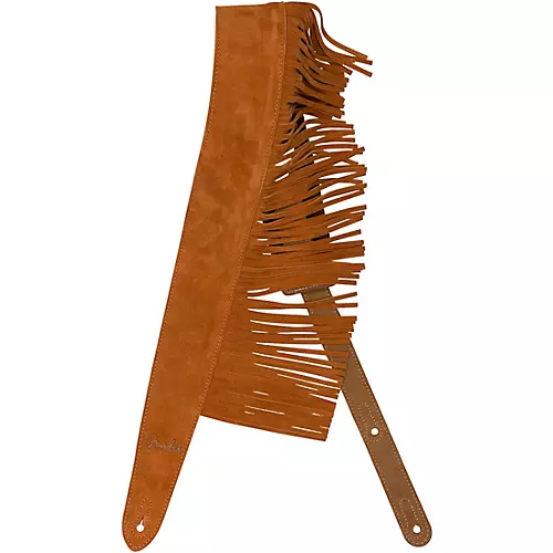 Fender Suede Fringe Strap Honey 2.5 in.